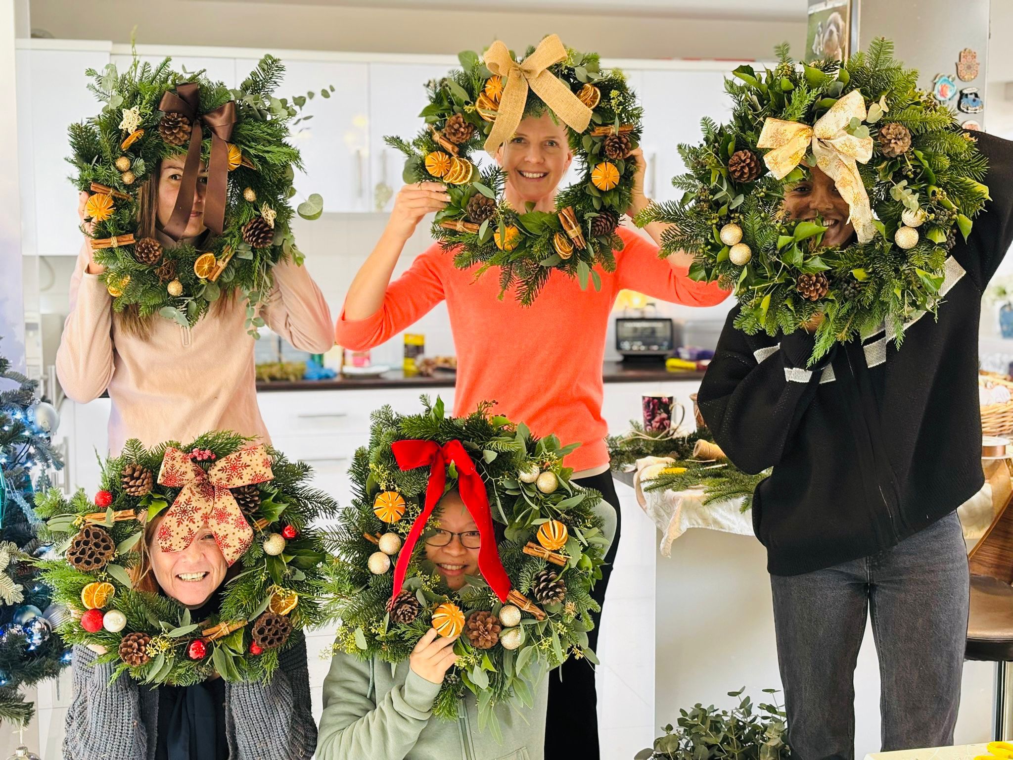 Nicola Box – Parent and Child Wreath-Making Workshop on Wednesday 26 November