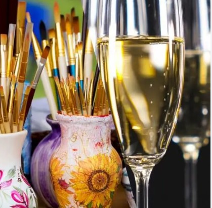 Thursday 25 June – Paint and Prosecco with Jake Andrews
