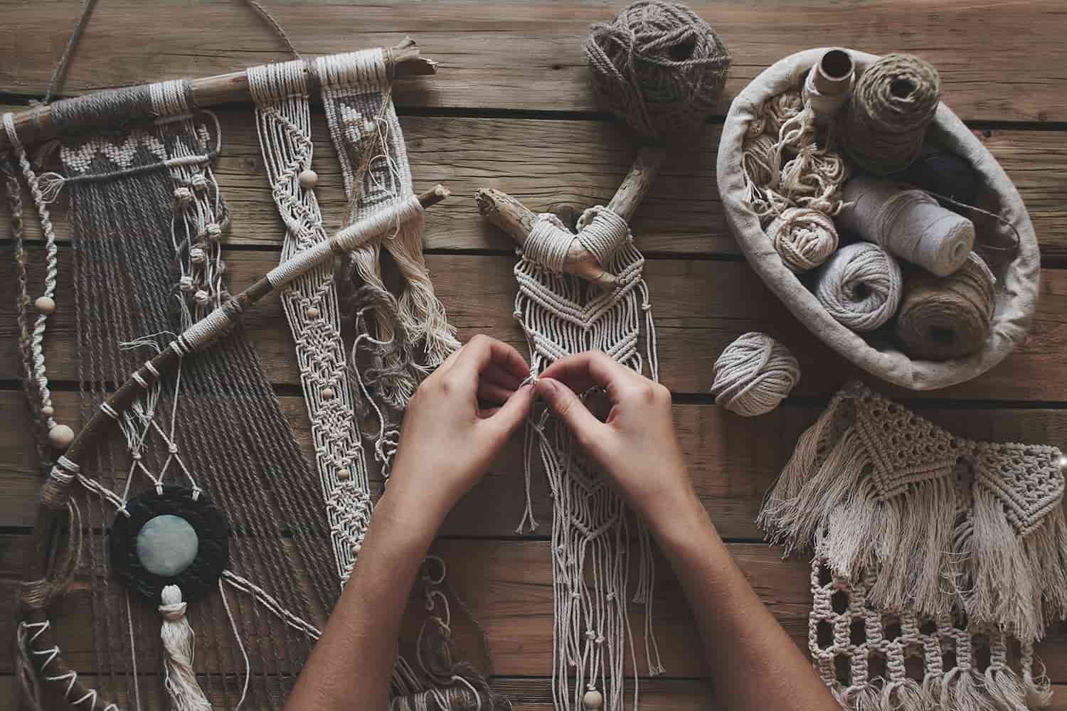 Wednesday 17 June – Mindful Macramé with Knotted Frills