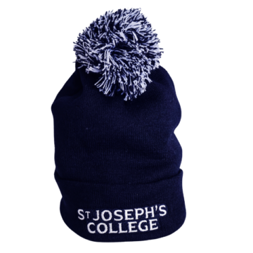 Navy Bobble Hat